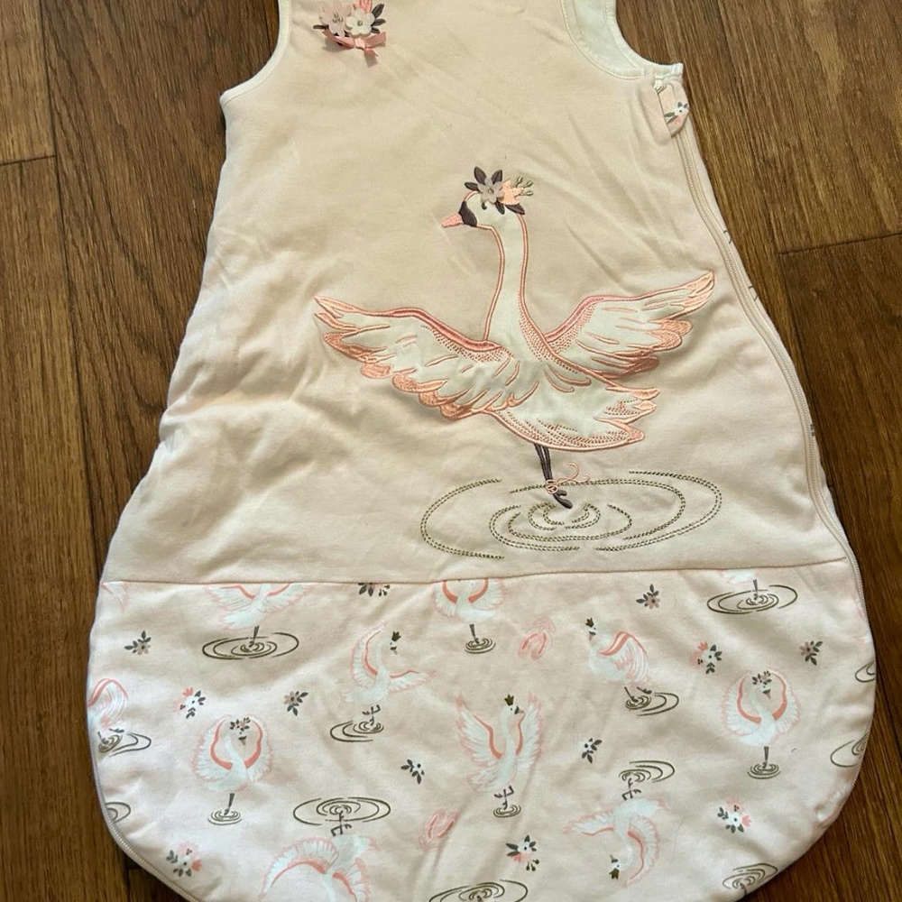 First Wish Embroidered Baby Sleep Sack